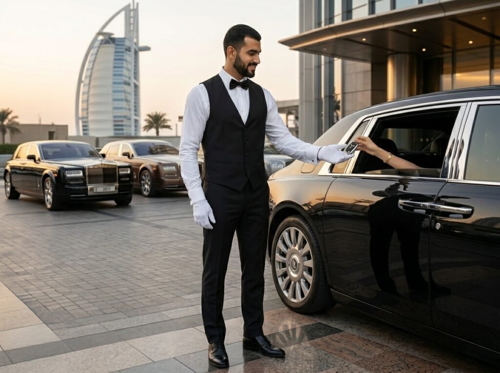 Exclusive VIP Valet Parking in Dubai