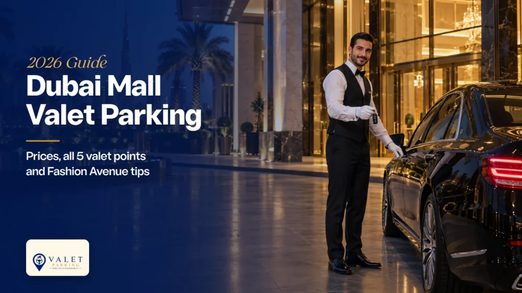 Dubai Mall Valet Parking 2026 guide - Valet Parking Dubai