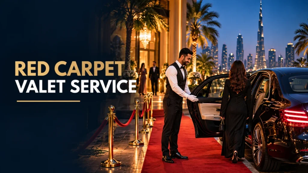 Red Carpet Valet Service in Dubai - Valet Parking Dubai